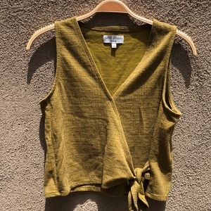 Madewell Wrap-Tie Sleeveless Top